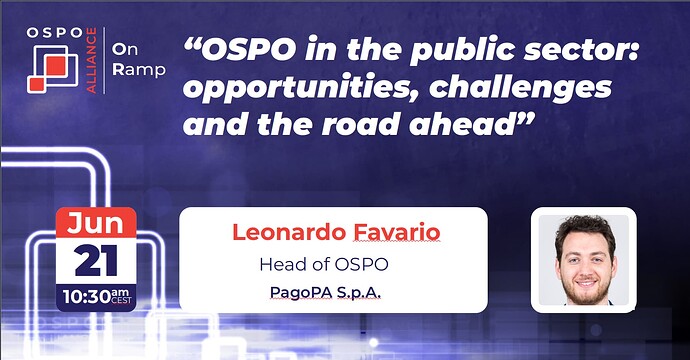 202406_OSPO_OnRamp_SpeakerCard_Leonardo_Favario